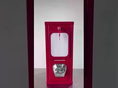 छह रंगों की वैकल्पिक 2 कॉलम टैटू फोटो स्टिकर वेंडिंग मशीन बेचें