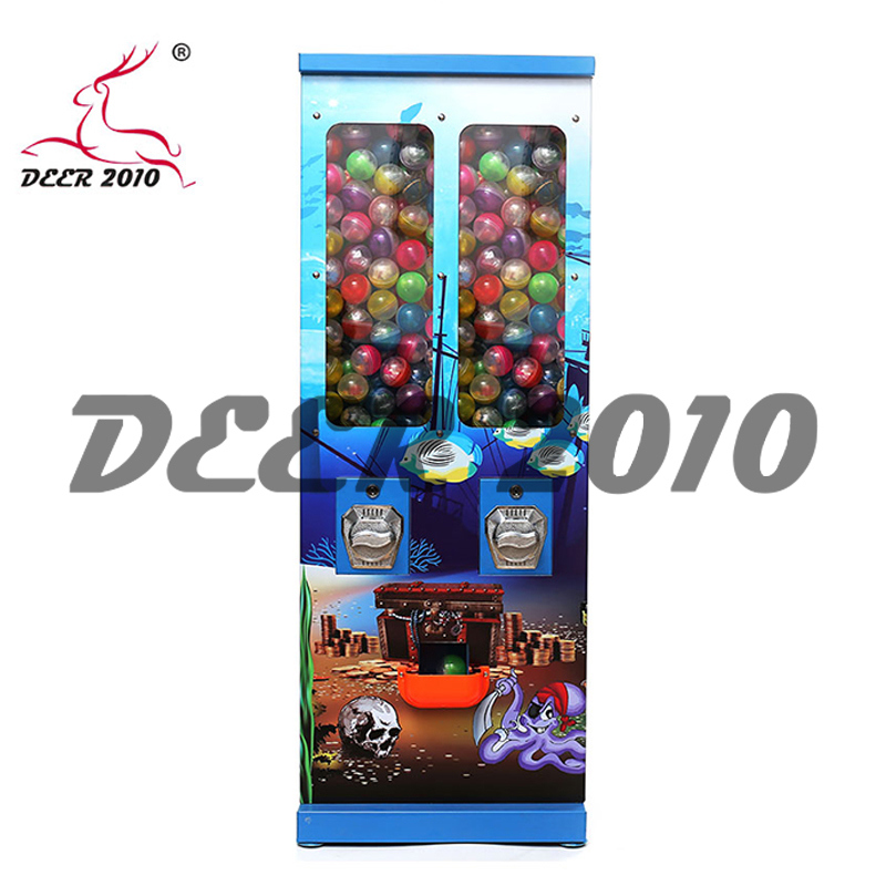 gacha capsule vending machine PMMA metal 125cm colorful for kids entertainment